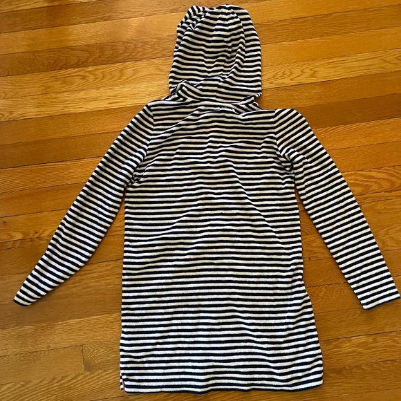Like New Gymboree SL 10-12 Swim Hooded Zip up Cover Up - Picture 2 of 3